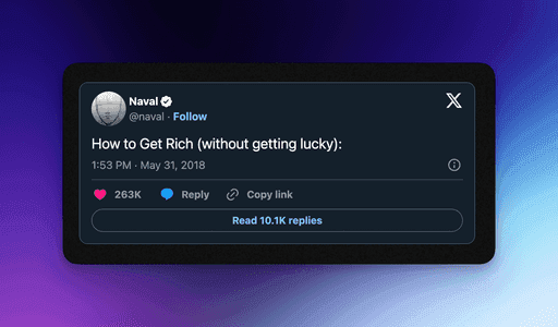 Naval - How to Get Rich